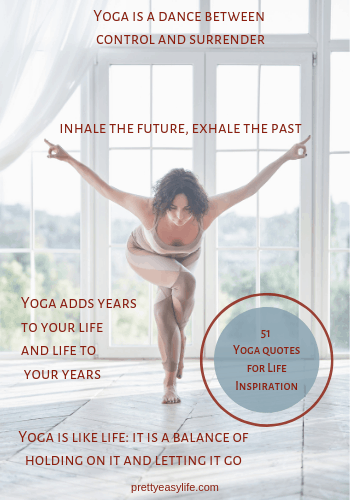Inspirational quote \ yoga \ asanas \ yoga mat 