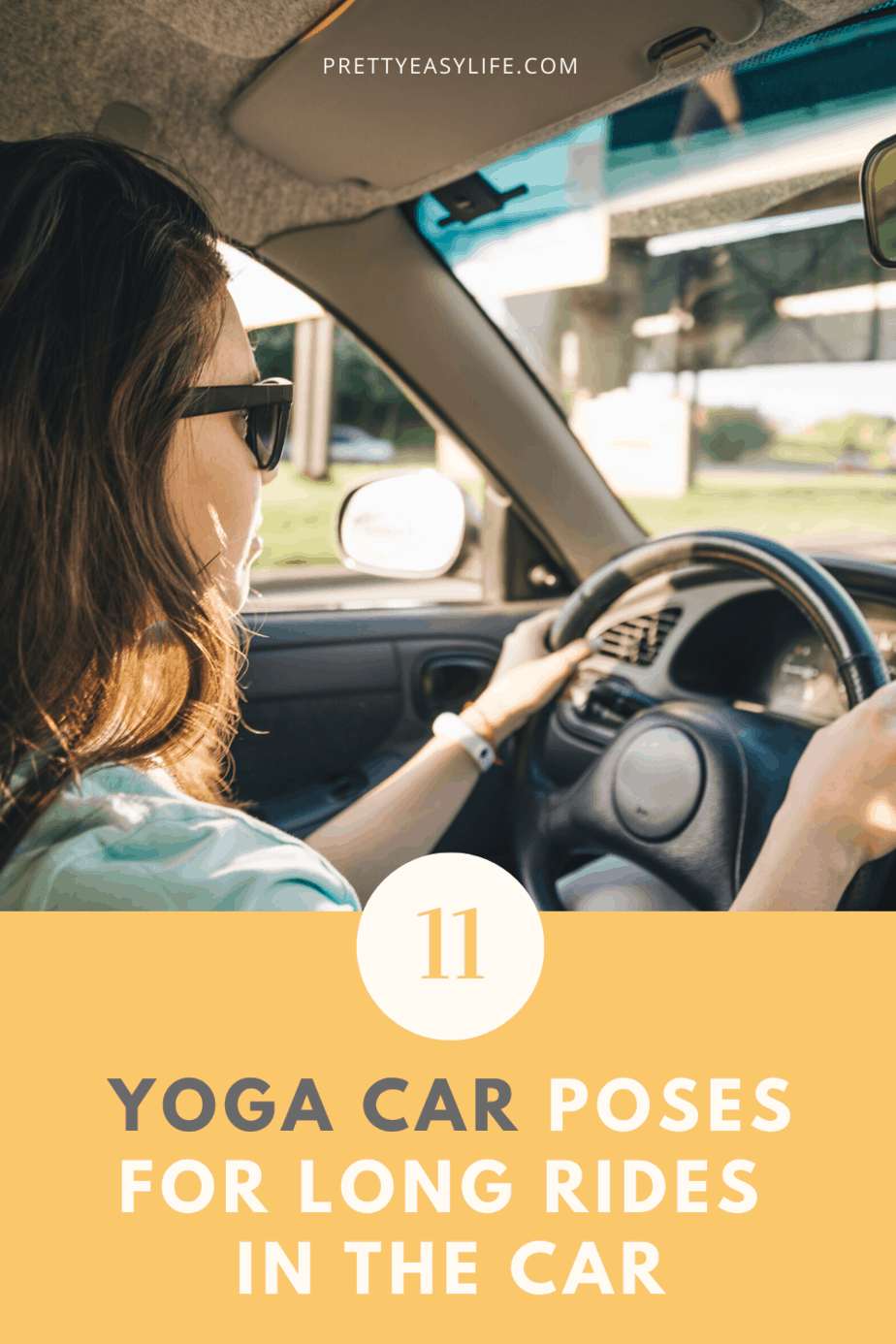 7 yoga exercises to do in the car - HONK
